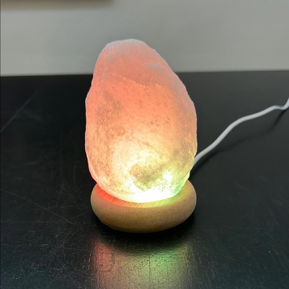 Crystal‎ Rock Salt Lamp - multi colored